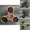 Brinquedo Fidget Spinner Criativo Com Lâminas de Liga Metálica Para Crianças e Estudantes