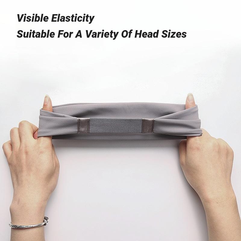 Sports Sweat Absorbent Headband Non Slip Running Fitness Headbands For Men Women Yoga Cycling Football