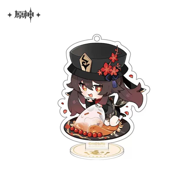 Sunsyea Genshin Impact Official Merch miHoYo Original MWPD Series Q Version Acrylic Stand Tartaglia Zhongli