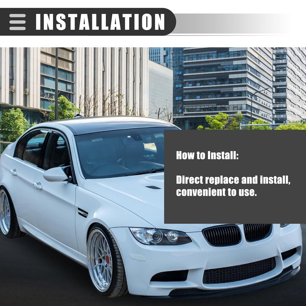 Motoforti Car Steering Switch,Multifunction Combination Switch,for BMW M3 2001-2006,Plastic,61318363668,Black