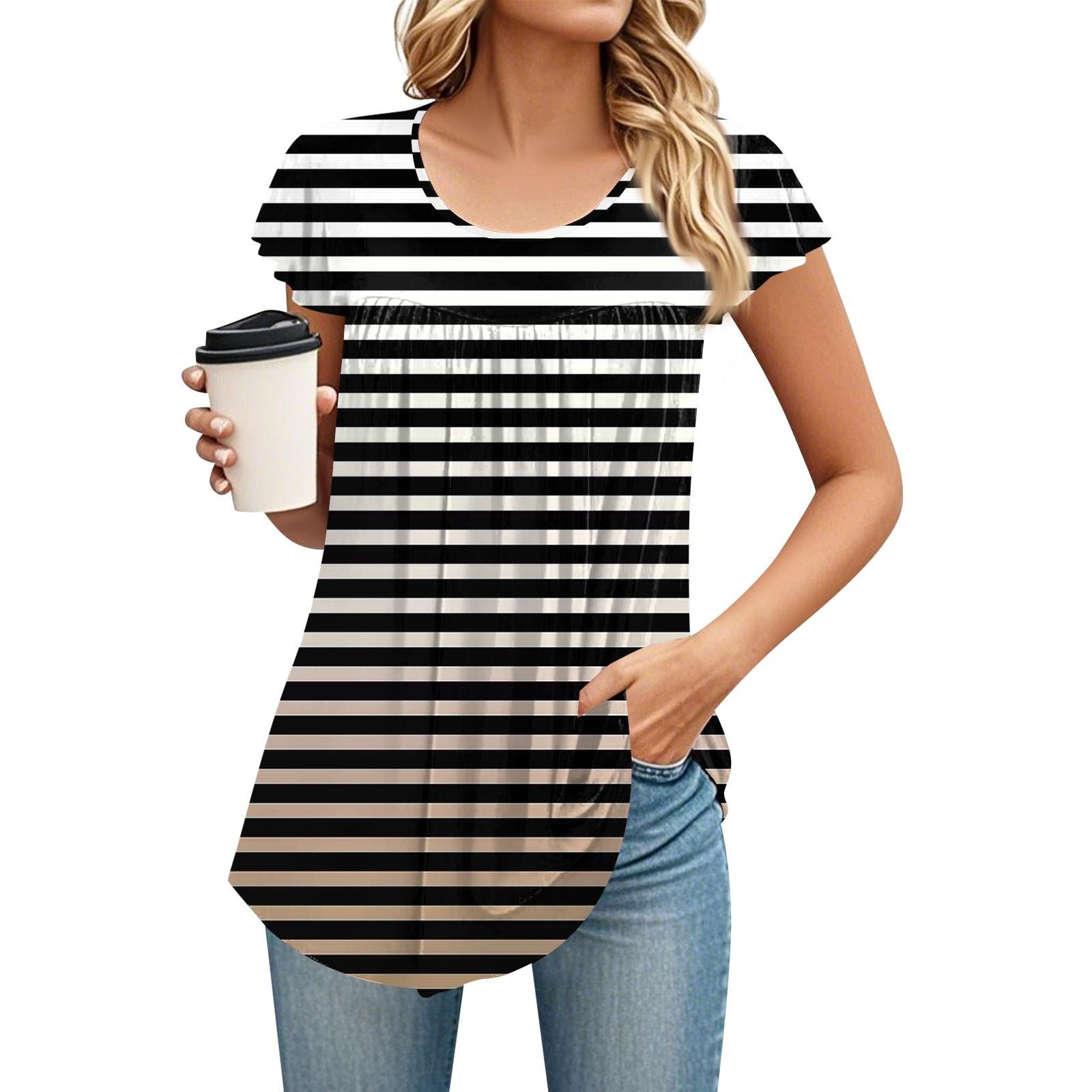 

Женская футболка средней длины с круглым вырезом и коротким рукавом, свободная повседневная футболка с коротким рукавом, топ XL оранжевый