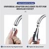 3 In1 Universal 360° Rotation Kitchen Faucet Extender ABS Durable Water Saving Shower Spray Head Bathroom Basin Tap Replacement