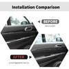 RT-TCZ Carbon Fiber Center Console Dashboard Panel Trim Inner Door Handle Cover Interior Trim Kit Decor Accessories for Jeep Grand Cherokee 2011-2020