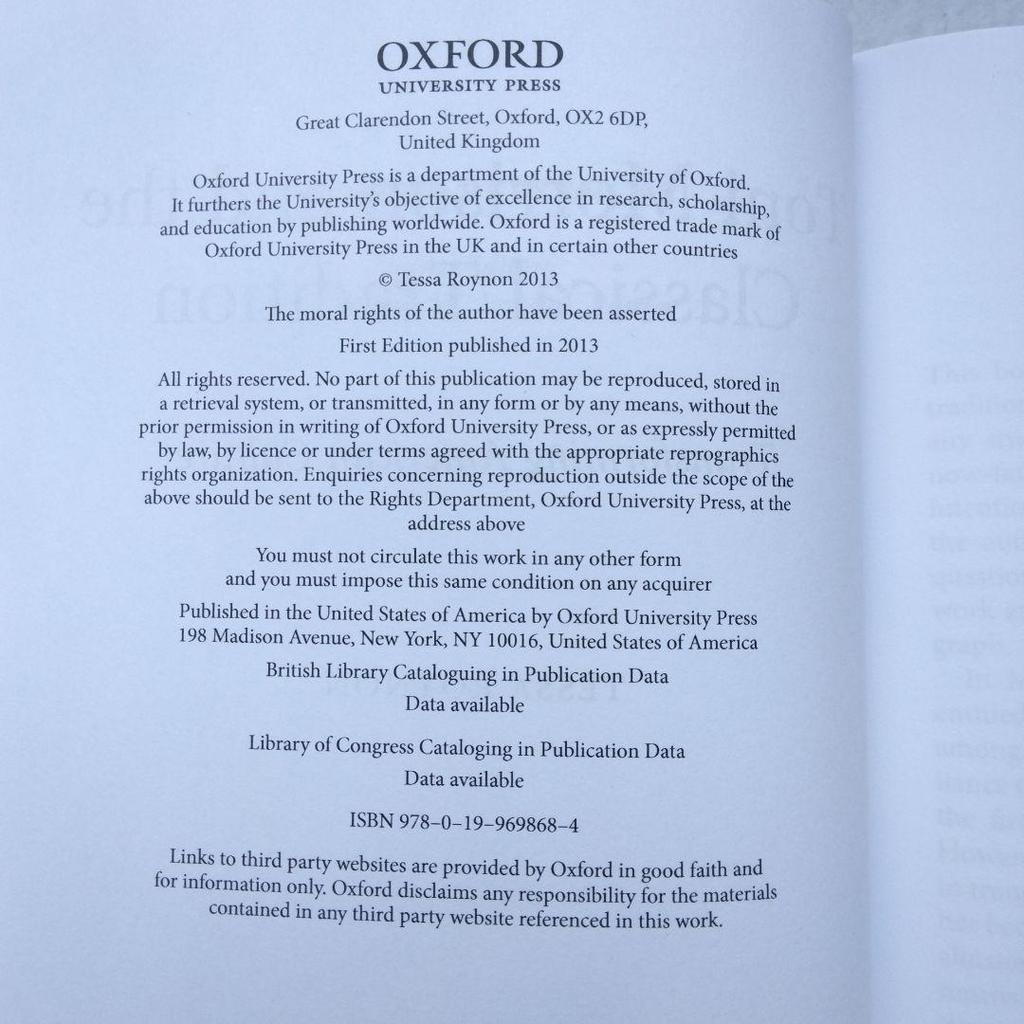 [USED] Toni Morrison & The Classical Tradition