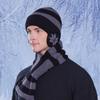 Wintermütze Schal Anzug Herren Damen Outdoor Winddicht Ohrenschutz Pullover Kaschmir Warm Gestrickte Wollmütze