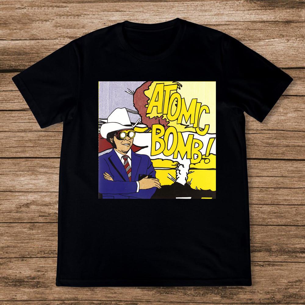 ATOMIC BOMB William Onyeabor Black T Shirt Unisex Full Size EL209 Unisex T-Shirt XXXXL