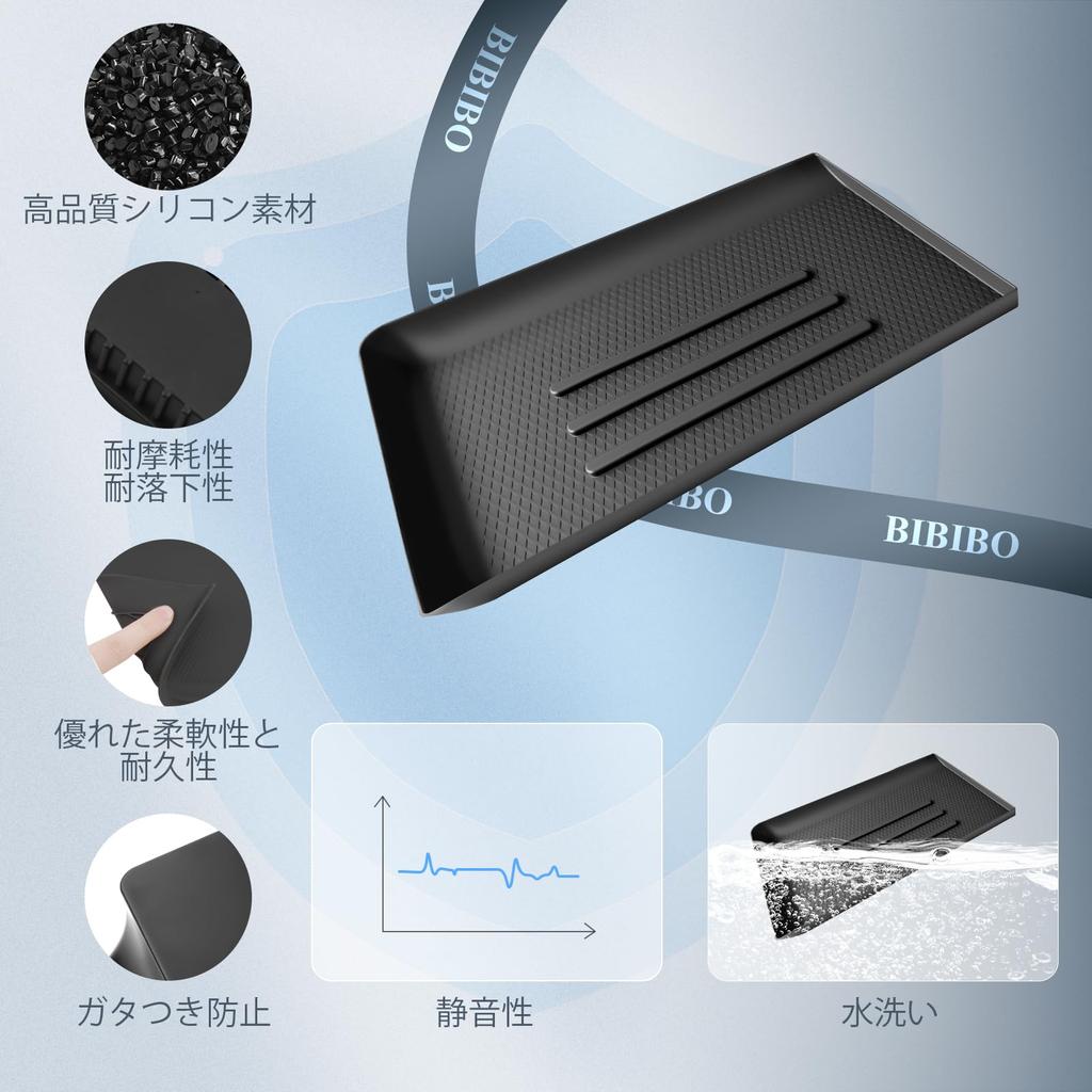 BIBIBO Passenger Seat Open Tray Rubber Instrument Panel Tray Easy for Daihatsu Tanto Mat, Mat, Mat, Silicone, Non-Slip, Installation, LA650S/LA660S