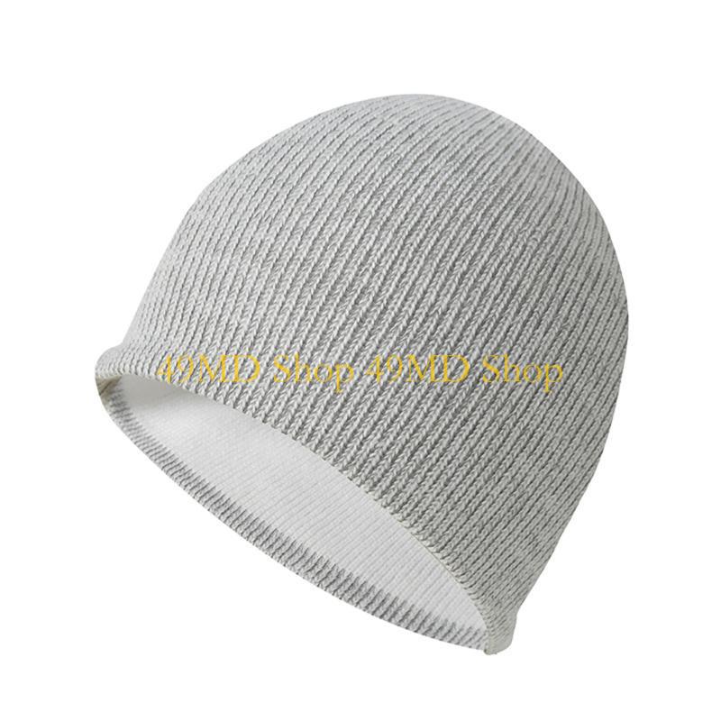 49MD Reflective Winter Hat Unisex Winter Cycling Hat for Men and Women Skiing Cycling Running Hiking Outdoor Sport белый