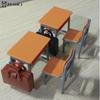3/6 Stück 1/12 Puppenhaus Miniatur Klassenzimmer Rucksack Ornamente Freizeit Vintage Mini Schreibtisch Simulation Schultaschen Möbelmodell