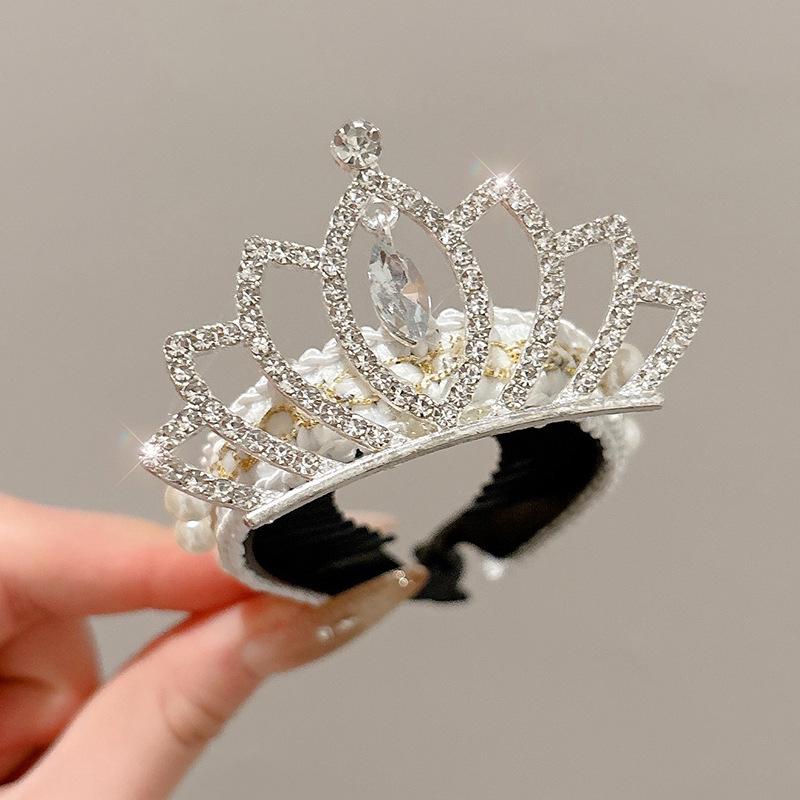 Coroniță de Păr cu Pene pentru Fetițe – Accesoriu de Păr pentru Zi de Naștere și Sărbători