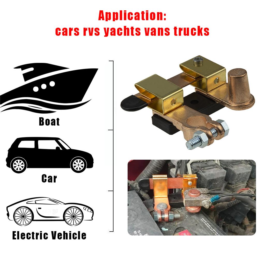 Switch Battery Disconnect - Quick Fix For Car Power Issues Isolator Knife Off Enhanced Performance