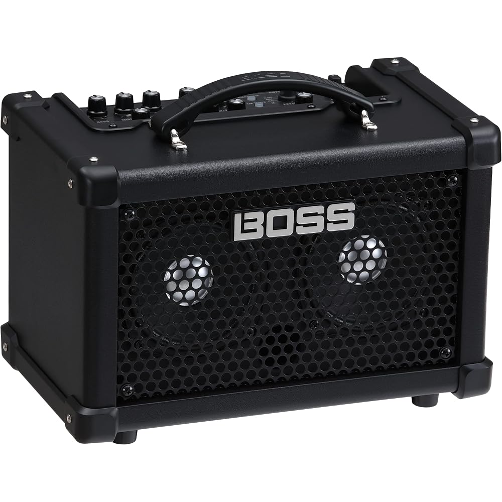 BOSS DUAL CUBE BASS LX Bass Amplifier 10W Output Portable Design Lightweight
