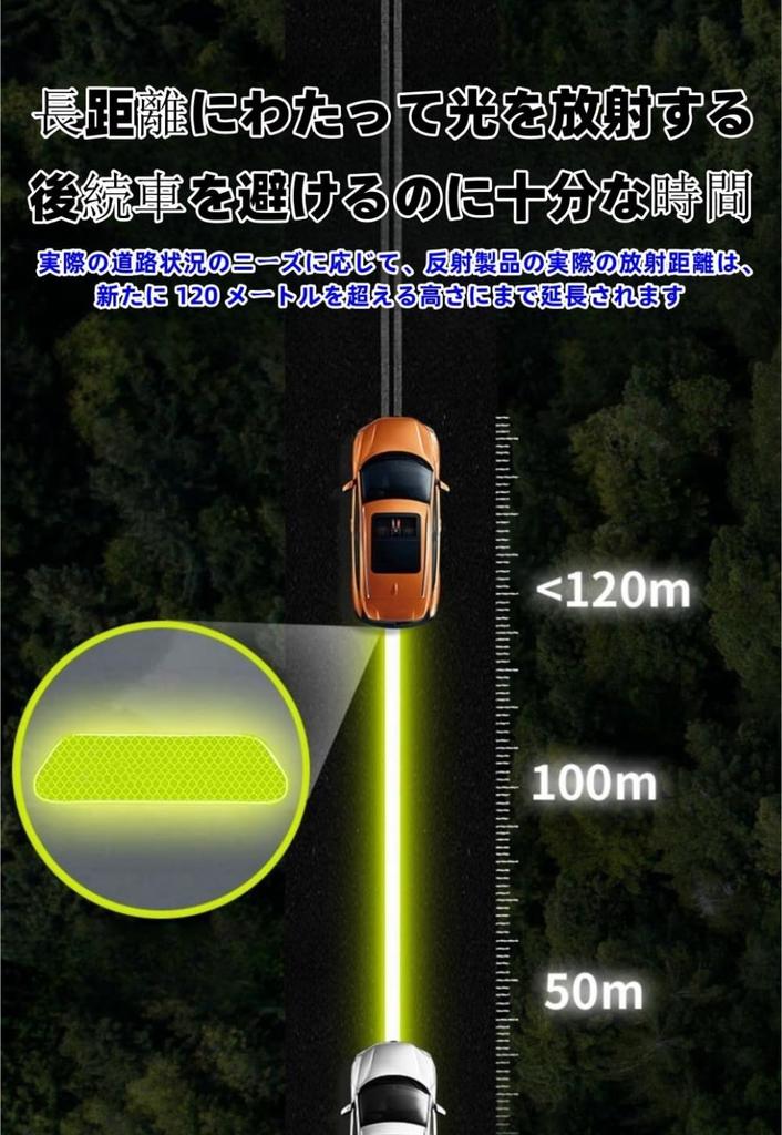 Universal Car Reflective Door Collision Prevention Warning Car Door Reflective Rear Decorative Stickers for Preventing Car Accidents and Safe