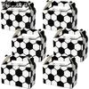 24pcs Soccer Party Favor Box Golden Gift Boxes Treat Boxes for Soccer Birthday Decorations Soccer Team Gift Boxes Sports Themed Treat Boxes