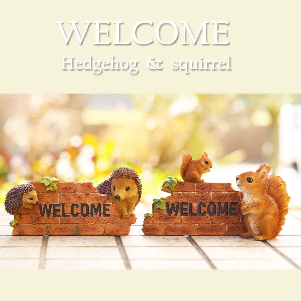 Devalier Ca235a Hedgehog Figurine Hedgehog Resin Gift Perfect Present [Genuine Product]
