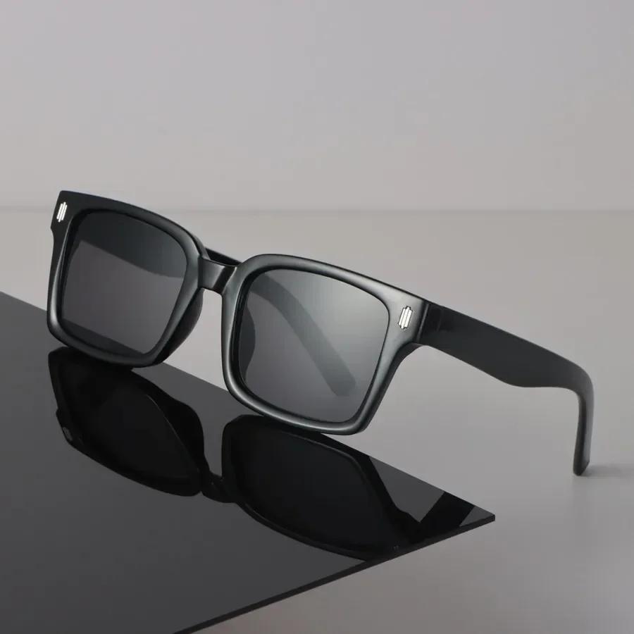 

Дизайнерские квадратные солнцезащитные очки Женские Мужские Ретро Черные Солнцезащитные Очки Роскошные Персональные Очки Зеркальные Линзы Сексуальный Бренд Other