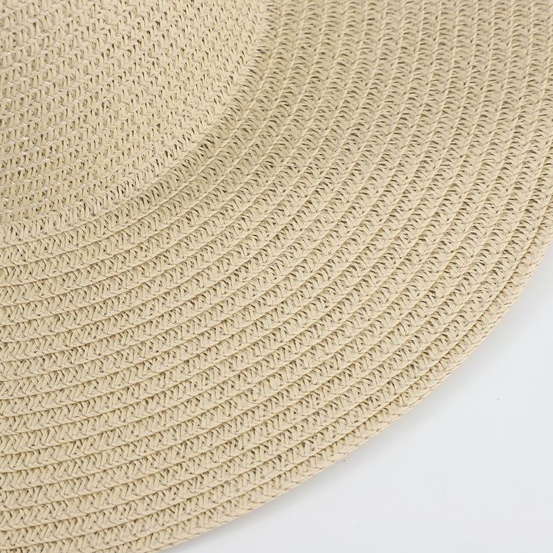Summer Straw Hat DIY Handmade Light Board Hat Sunshade Sunscreen Hat Activity Round Edge Woven Travel Sunshade Straw Hat