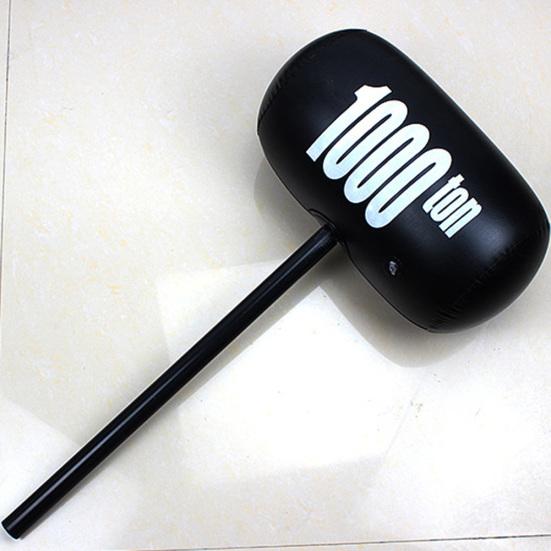 Inflatable 1000 Ton Letters PVC Hammer Mallet Kids Party Pool Cheering Favor