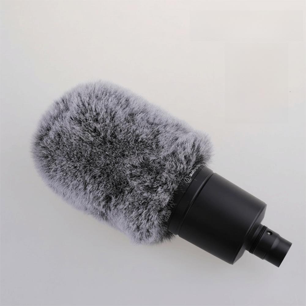 Noise Reduction Microphones Windshield Furry Cover Windcreen Cover Outdoor Recording
