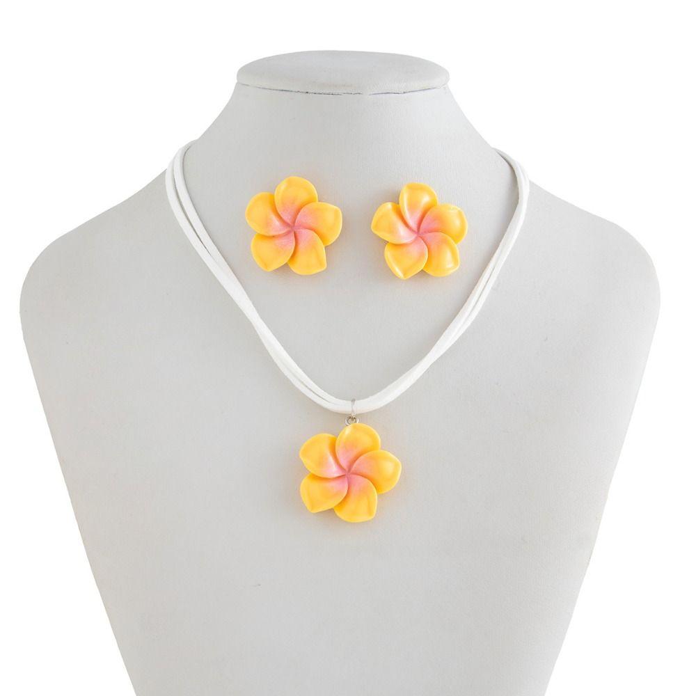 Bohemia Earrings Necklaces Jewelry Set Beach Necklaces Bohemia Style Jewelry Gift