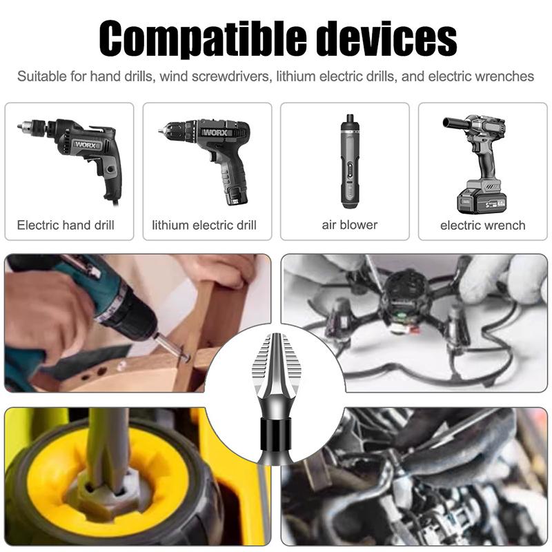 K5 Rutschfest Hohe Härte Bit S2 Stark Magnetisch 5A Schwarz Rutschfest Kreuzschlitz Elektrische Bohrmaschine Elektrischer Schraubendreher Bit