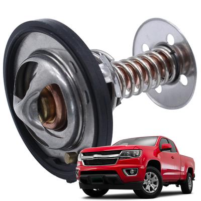 160 Degree Replacement Thermostat with Rubber Seal Engine Coolant Thermostat Metal for Chevy C6 for Corvette LS2 LS3 LS7