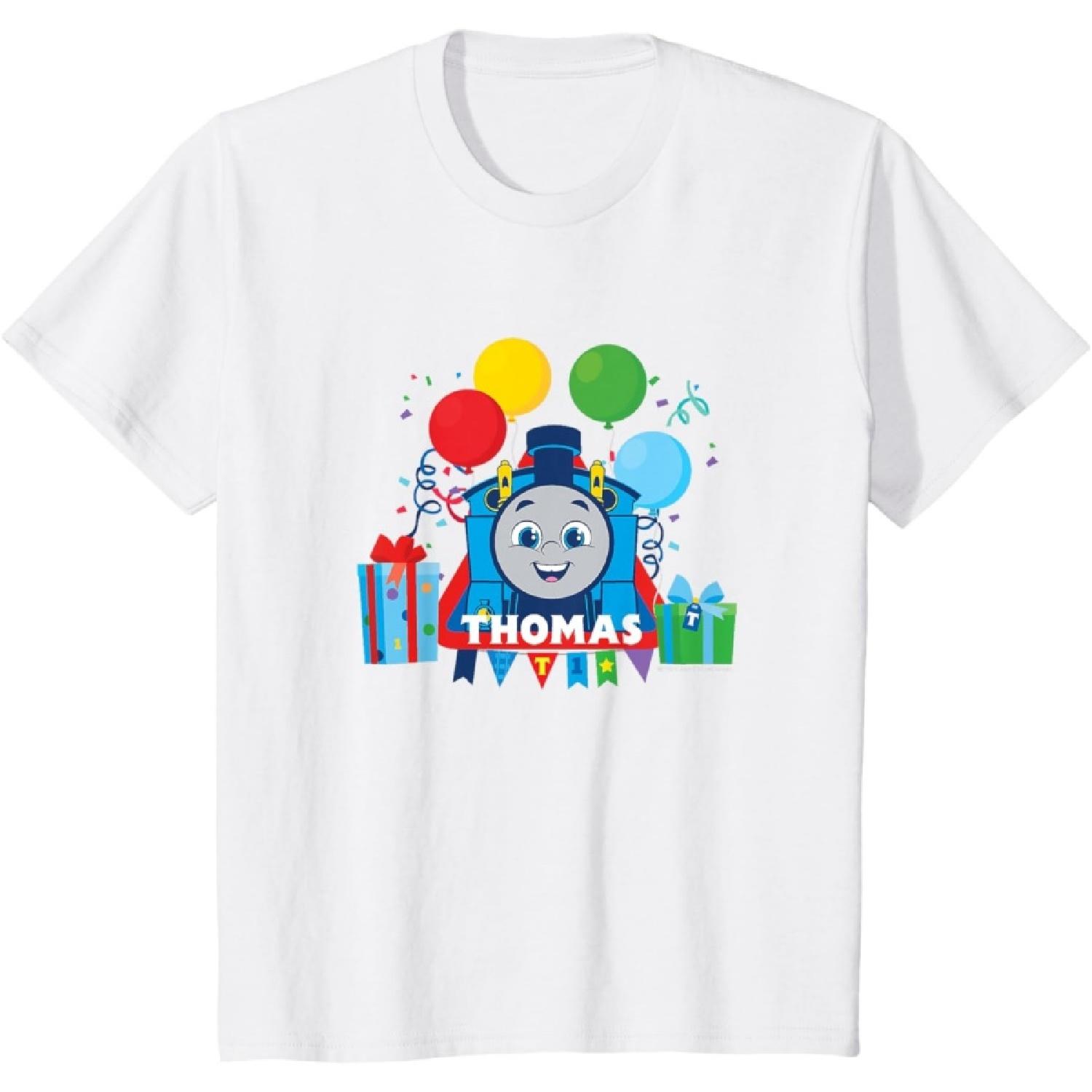 

Kids Thomas & Friends - Birthday Balloons T-Shirt XXXXXL білий