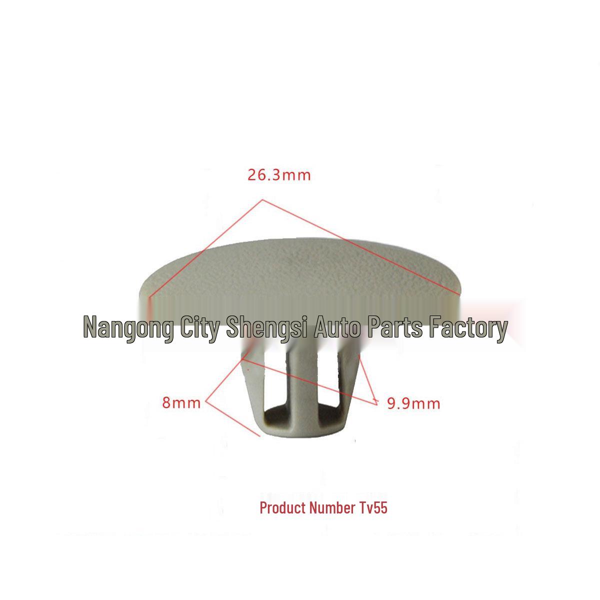 

Клипсы утеплителя капота Mitsubishi Chrysler Jeep 10000 Units