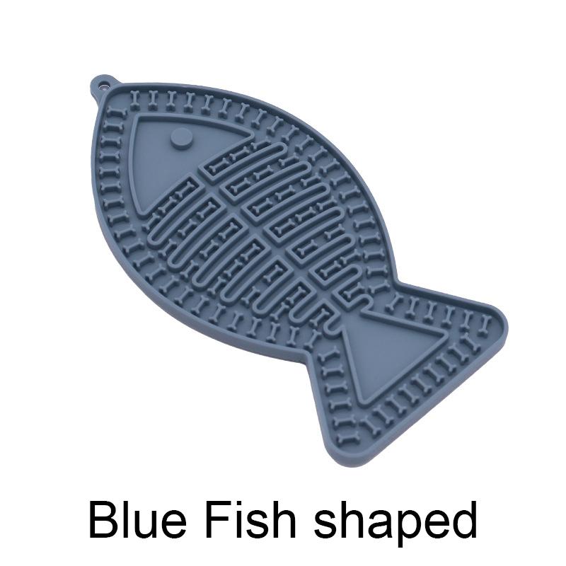 

Нескользящий коврик для медленного кормления собак, коврик для вылизывания собак, отвлекающий коврик для купания собак, силиконовая присоска для собак, принадлежности для кормления и обучения собак