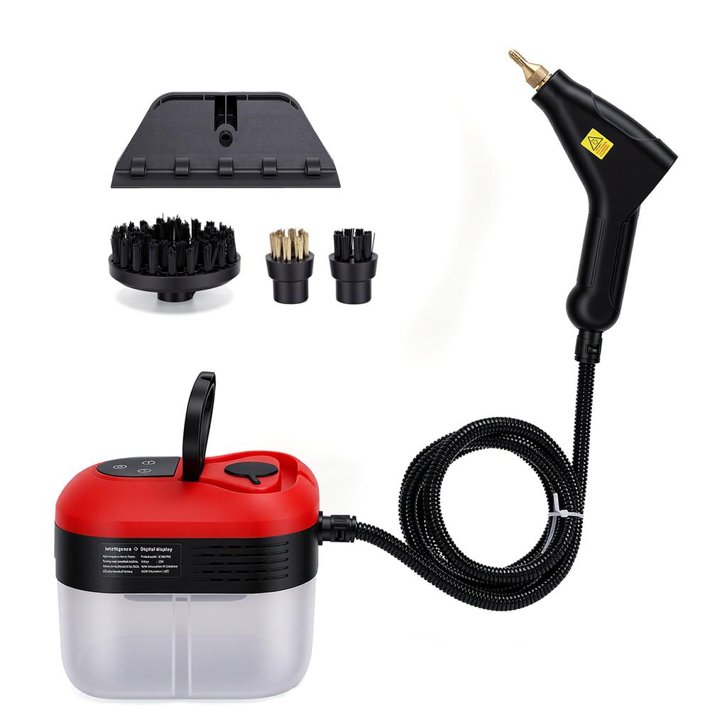 Portable Handheld Steam Cleaner 2500W High Temperature Pressurized Steam Cleaning Machine with 6 Levels Adjustable
