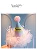 Fermacapelli Dolce Principessa per Compleanno per Bambine Piccole – Accessorio Cappellino Tridimensionale per Bambine