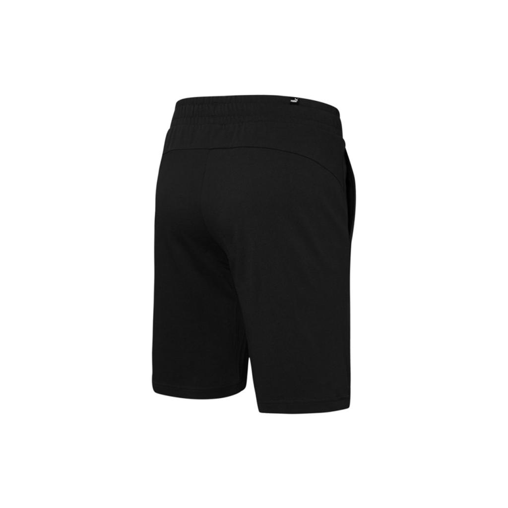 Puma Essentials Short 12" Cotton 'Black White' Men's 588722-01