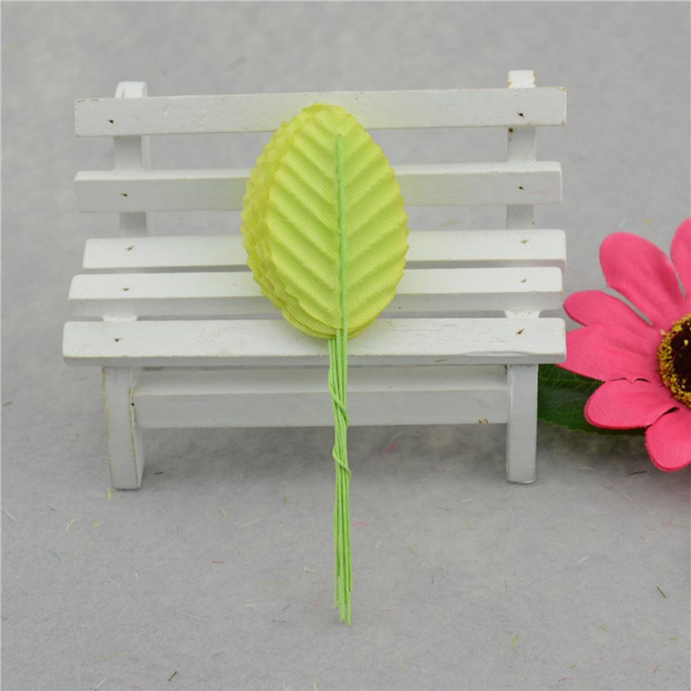 10pcs Fake Leaf Bouquet Simulation Plant Home Decoration Shooting Props Diy Handmade Garland Accessories