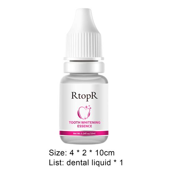 10ml Teeth Cleaner Liquid Effective Safe Convenient Teeth Whitening Essence for Tooth