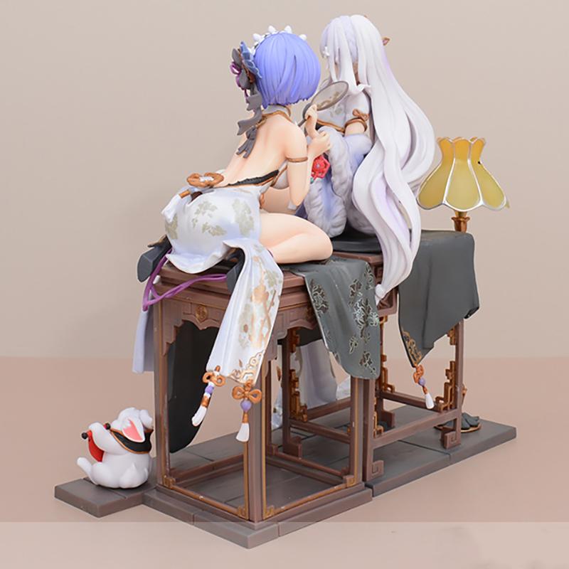 KADOKAWA Animester Re:Zero Rem Emilia Graceful Beauty Ver. 1/7 Scale PVC Action Figure Anime Figure Model Toys Doll Gift