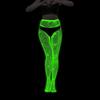 Fashion Spandex Glow In The Dark Stockings Fishnet Nylon Noctilucent Stockings Noctilucent Shiny Pantyhose Women