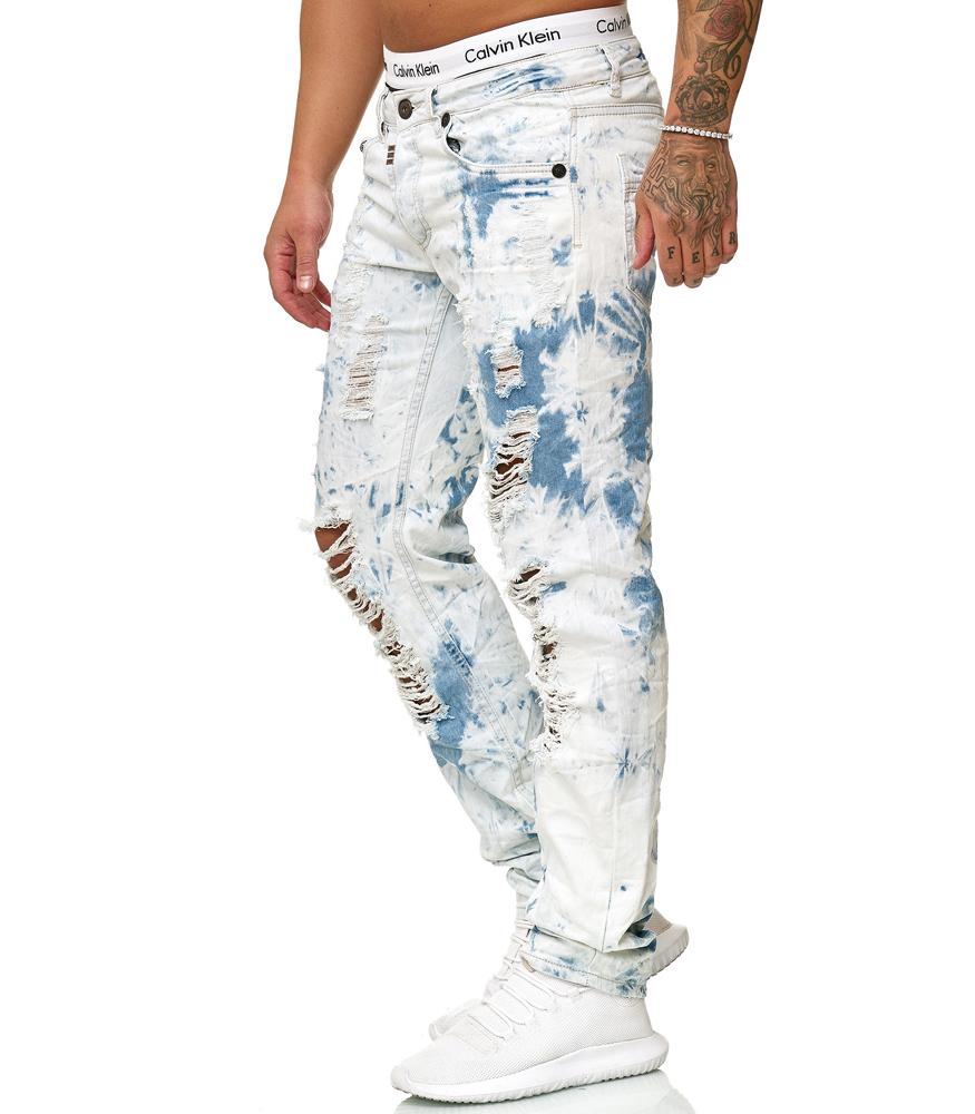 Vaqueros rotos y decolorados para hombre Jean ST8102 celeste comprar a buen  precio — entrega gratuita, reseñas reales con fotos — Joom