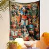 Egyptian Pharaohs Hieroglyphs Art Hippie Tapestry Wall Tapestry for Bedroom Living Room Dorm Decor