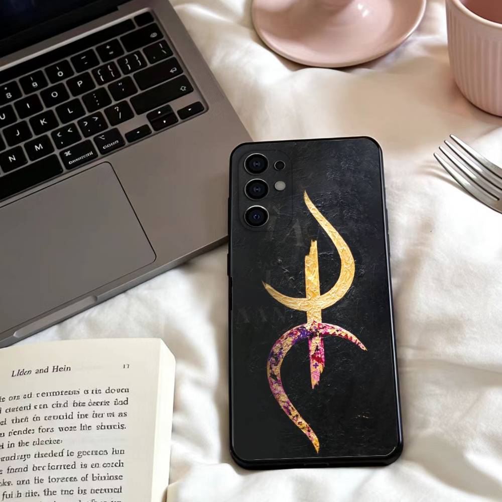 Amazigh Symbol  Phone Case For Samsung S25,24,23,22,30,21,10,9,Ultra,Plus,Lite,FE,4,5 G Soft Black Case
