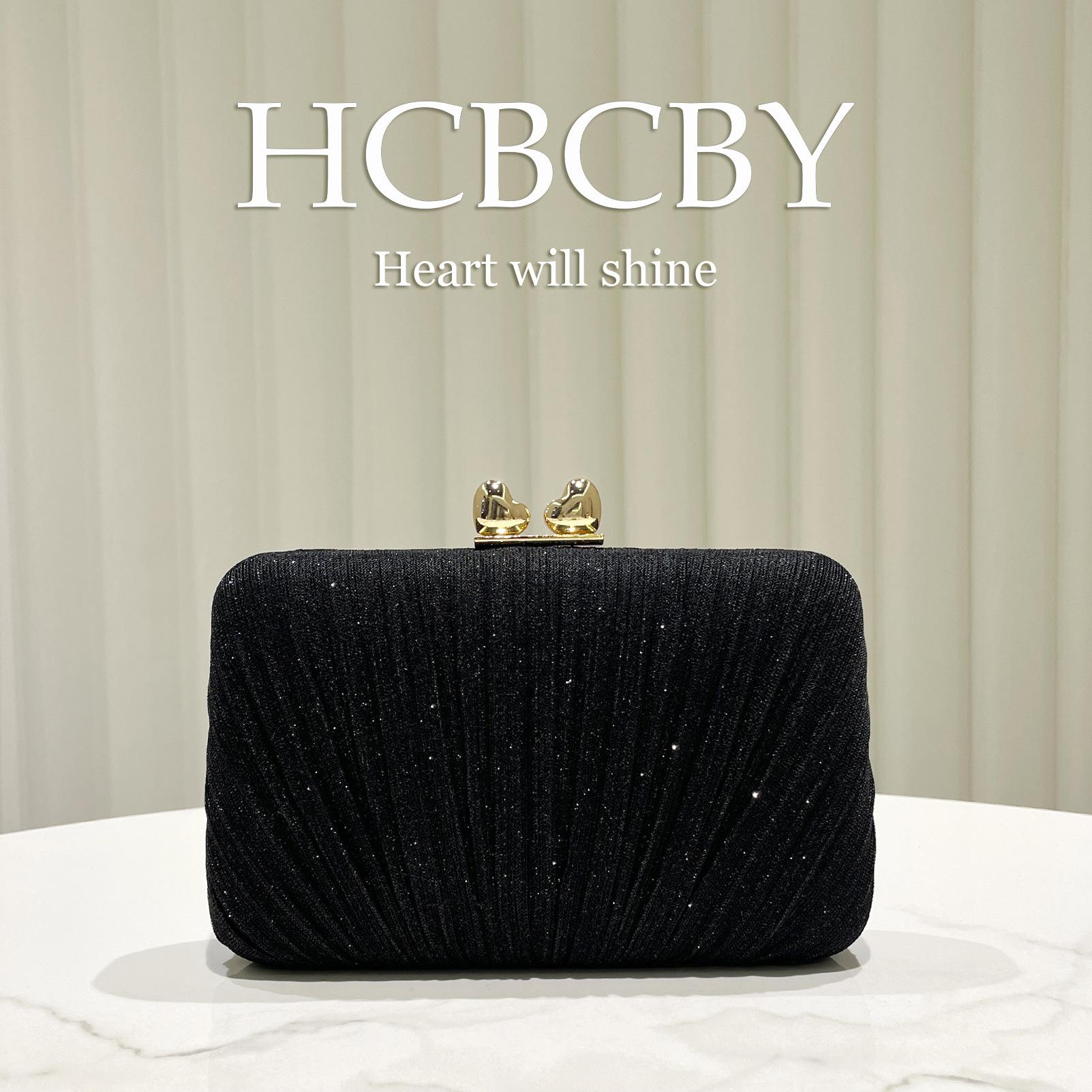 

Women s Sparkly Purses Evening Bag Handbags Formal Pleated Clutch Bag with Chain for Prom Wedding Party Crossbody Shoulder Evening Bag for Women one size чорний