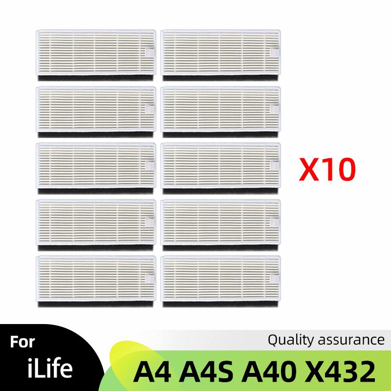 For Chuwi iLife A4 A4S A40 Polaris PVCR 0726 0826 0926 Side Main Brush Cover Hepa Filter Strainer Mop Spare Accessories