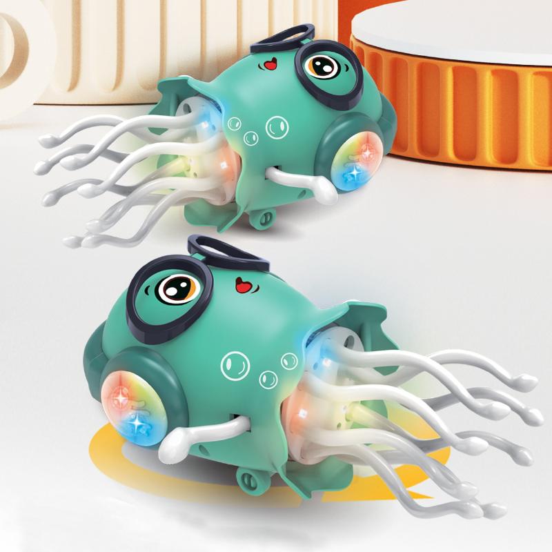 1 Piece Funny Electric Stress Relief Toys Magic Dancing Octopus Toy Automatic Obstacle Avoidance Sensor Toys Gift