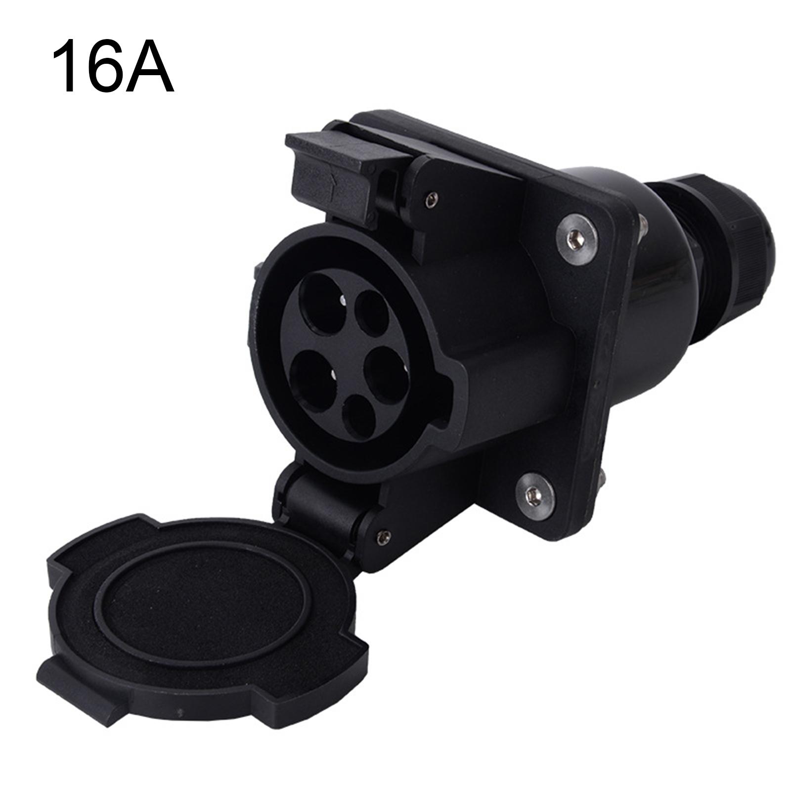 Разъем для зарядки электромобиля, стандарт США J1772, тип 1, разъем для зарядки электромобиля, автомобильный разъем 16A/32A/40A