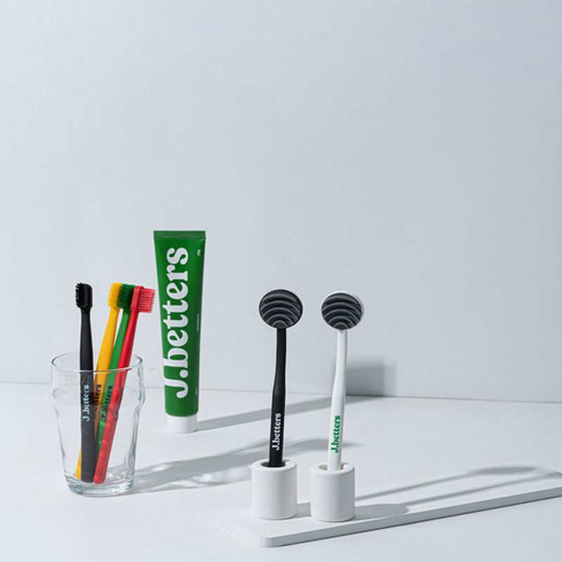 Dental Care Set (8 toothbrushes + 2 tongue cleaners)