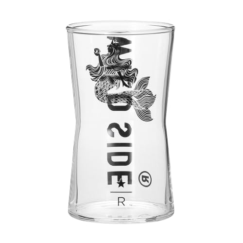 

WILDSIDE Starbucks Reserve Siloglass Clear 355ml Coffee Cup, Starbucks Gift