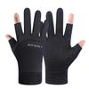 Windproof, Waterproof and Velvet Thermal Gloves, Cold-proof Cycling In Autumn and Winter, Full-finger Takeaway Men's and Women's Handsome Gloves