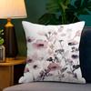 Wildflowers Watercolour Decorative Room Aesthetics Pillow Case Home Decor Bedroom Sofa Bed Couch Pillow Cover 45x45