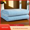 Solid Color Flannel Coral Fleece Blanket - Perfect for Naps, Air Conditioning, or as a Gift