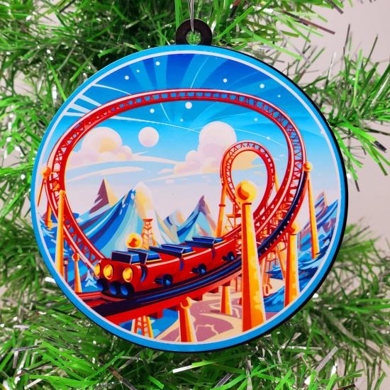 Generic Roller Coaster Ornament