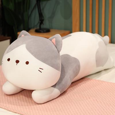 50/70/90cm Peluche Esteso Animali Cartoni Animati Squishy Amico che Dorme Bambola Gatto Imbottito Data di Nascita Regalo di Natale
